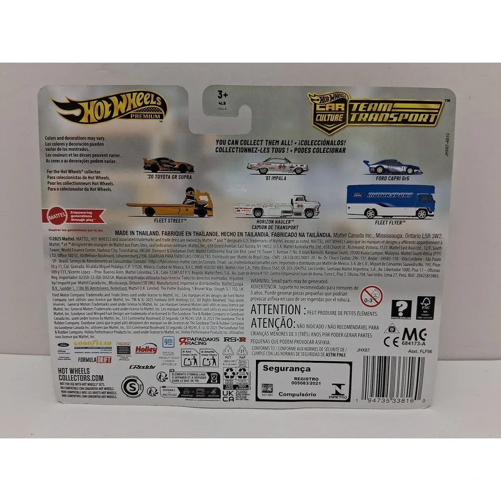 Hot Wheels Premium 2025 Team Transport '20 Toyota GR Supra Fleet Street #86